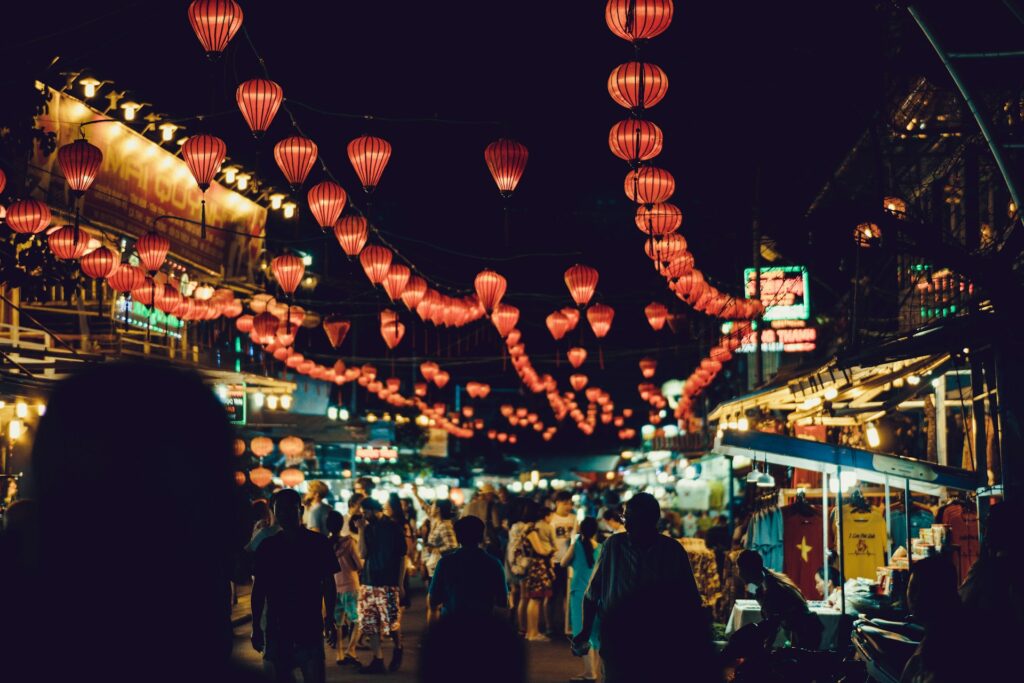 vietnam city night