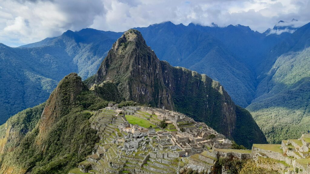 Peru mountain travel landscape for traveler diarrhea treatment planning