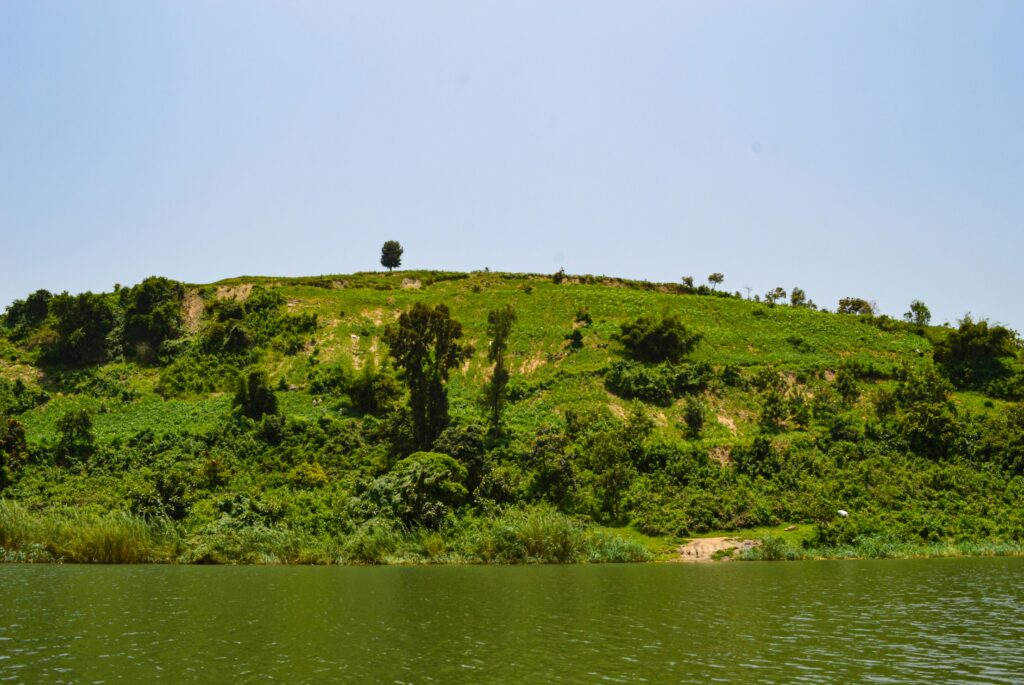 Rwanda hills landscape for typhoid vaccination travel guidance