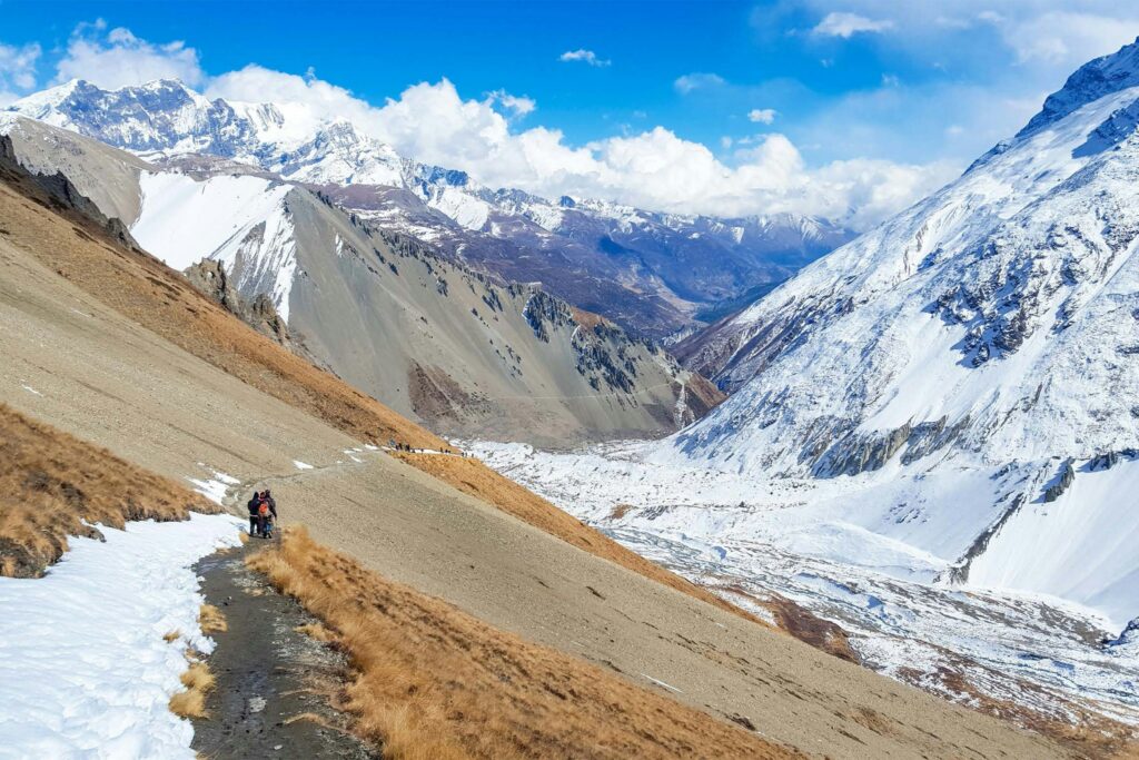 Mountain hikers for adventure travel health planning article