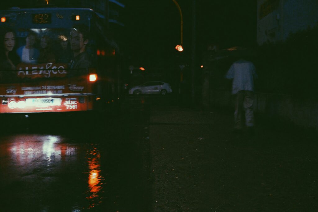 Rainy city travel scene for monsoon season planning