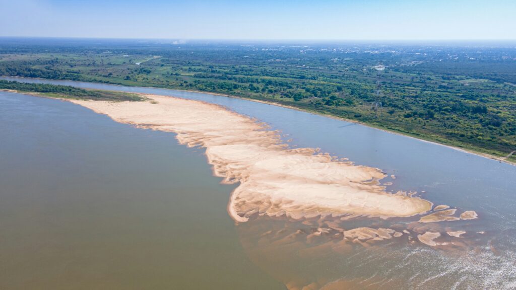 Aerial landscape used for Paraguay travel health article