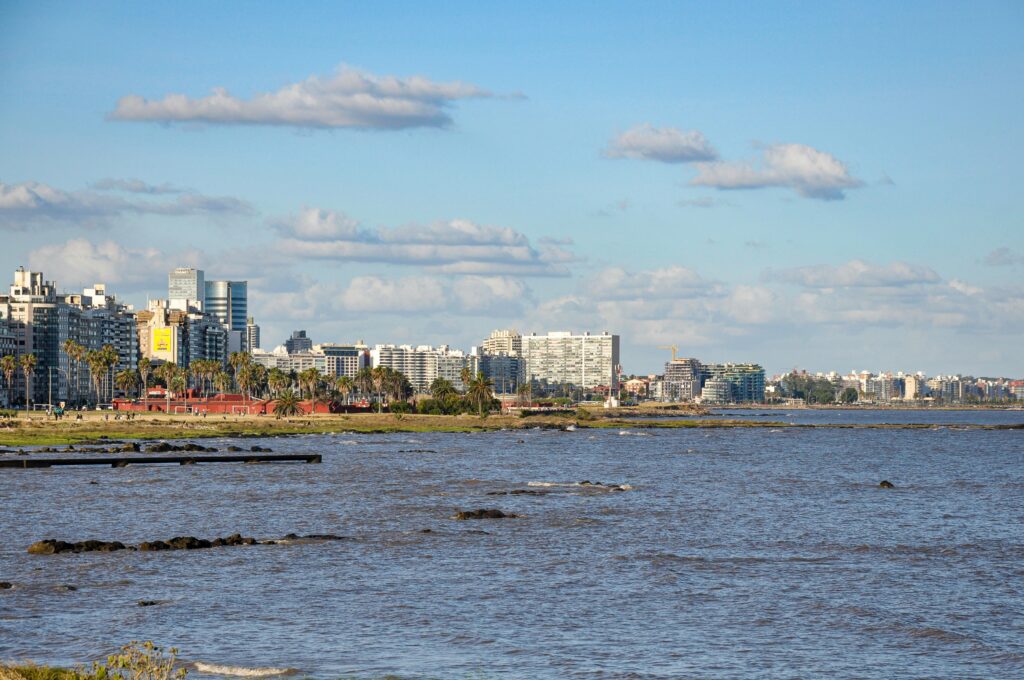 Coastal skyline in Uruguay