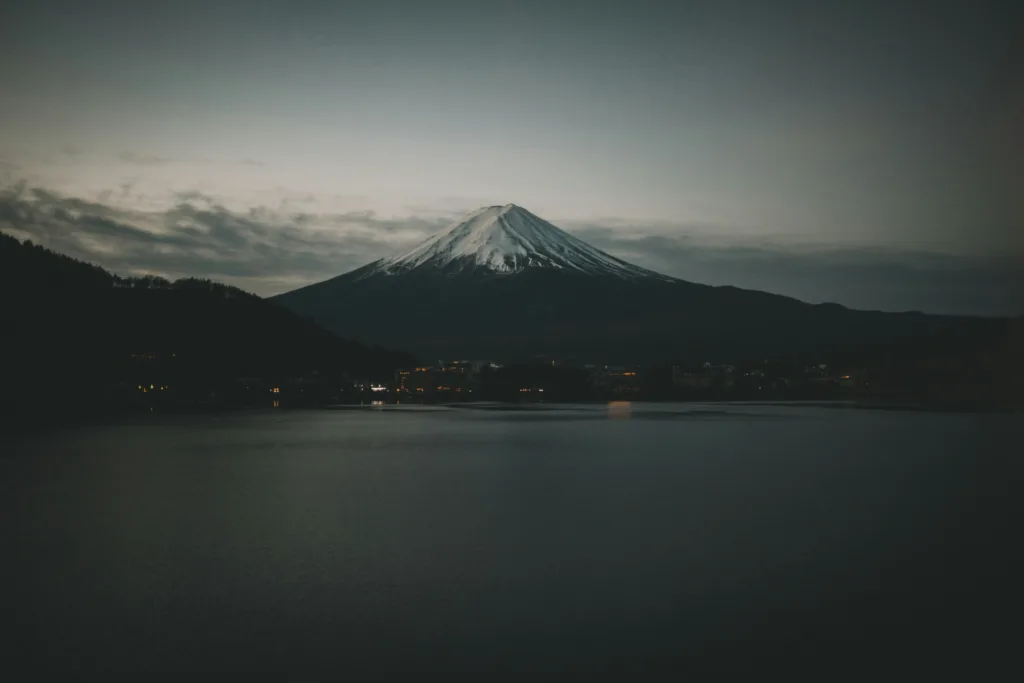 Japan Mount Fuji landscape for yellow fever vaccine and travel health planning